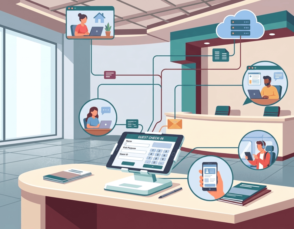 The Rise of Unstaffed Reception Desks: Why Self-Service Check-In Is Becoming the New Standard